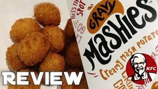 KFC Gravy Mashies Review  Snack n FX [upl. by Ritch]