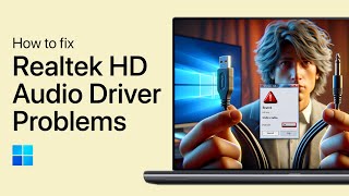 Windows 11  How To Fix Realtek High Definition Audio Driver Issues [upl. by Analem181]