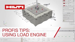 Hilti PROFIS Engineering anchor design software tips  using the load engine [upl. by Aika960]