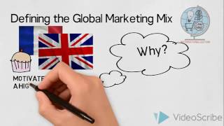 The Global Marketing Mix  Internationalisation  Global Marketing [upl. by Arreip]