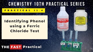 Chemistry 10th Practical 114 Identify Phenol using Ferric Chloride Test [upl. by Ivory914]