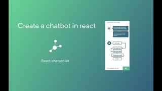 How to build a chatbot with React [upl. by Mecke]