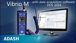 Adash A4900 Vibrio M  Vibration Meter Data Collector Vibration Analyzer EN [upl. by Eerrehc]