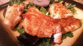 Fried Haddock Fillets [upl. by Ardnazxela682]