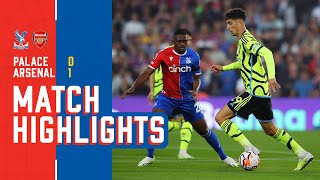 Match Highlights Crystal Palace 01 Arsenal [upl. by Cordelia915]