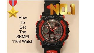 How to Set The SKMEI Digital Watch [upl. by Ikilisav]