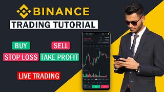 Binance Trading Tutorial in Hindi  How to use Binance app full Information [upl. by Enelad]