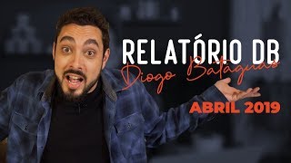 RELATÓRIO DB  ABRIL 2019 [upl. by Nnylodnewg]