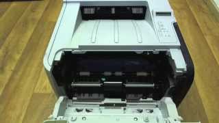 HP Laserjet P2055  Changing the cartridge [upl. by Libbna]