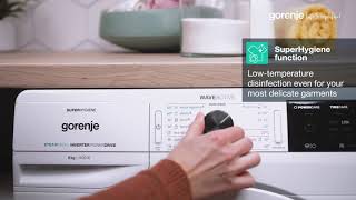 Gorenje • Steam • Washing machine • SuperHygiene function [upl. by Corotto]