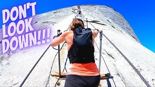 Half Dome  The Best One Day Hike In Yosemite National Park [upl. by Airehs]