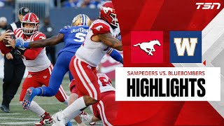 CFL Week Five Stampeders vs Blue Bombers [upl. by Reni]