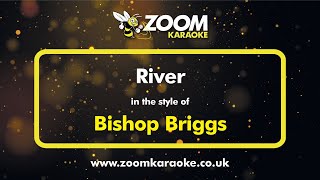 Bishop Briggs  River  Karaoke Version from Zoom Karaoke [upl. by Idahs958]