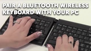 How to connect a Bluetooth Keyboard to PC [upl. by Conyers]