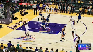 NBA 2K22  Golden State Warriors vs Los Angeles Lakers  Gameplay PS5 UHD 4K60FPS [upl. by Radman]