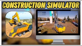 HOW TO INSTALL CONSTRUCTION SIMULATOR FOR PCLAPTOP [upl. by Valdemar]