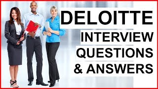 DELOITTE Interview Questions And Answers BIG FOUR Accounting Firm Interview Questions [upl. by Ashok]