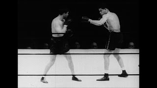 Heavyweight Boxing Contest Joe Louis vs Max Schmeling  incomplete 1936 [upl. by Smailliw]