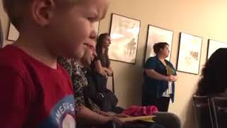 Baby hears Moonlight Sonata for the first time The purest reaction to Beethoven [upl. by Skelton]