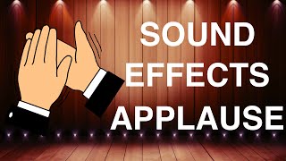 Clapping Sound Effects  Applause  Audience  Crowd Sound Effect [upl. by Romanas]