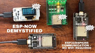 Master ESPNOW Easy ESP32 Broadcast amp P2P Communication Explained [upl. by Hguh]