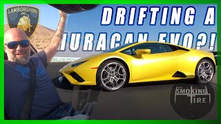 Can the 2021 Lamborghini Huracan Evo RWD Drift [upl. by Pablo87]