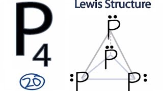 P4 Lewis Structure How to Draw the Lewis Structure for P4 [upl. by Romo715]