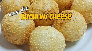 How to make BUCHI with Cheese  Sesame balls  Buchi recipe [upl. by Naujad]