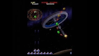 GALAGA 88 ARCADE  FULL GAME [upl. by Aikimat753]