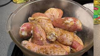 Naked chicken drumsticks in air fryer [upl. by Nywles]