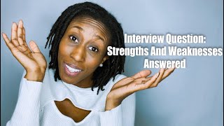 Nursing Interview Questions Strengths And Weaknesses [upl. by Ennoid]