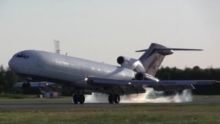 Amazing Boeing 727 Landing [upl. by Aidnic]