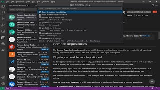 Remote Repositories for Visual Studio Code [upl. by Lecrad721]