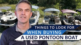 Buying a Used Pontoon Boat [upl. by Dareece]