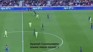 Spanish Commentator messi messi messi [upl. by Eronaele]