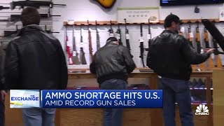 Behind the US ammo shortage as gun sales hit new records [upl. by Amaryllis]