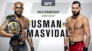 UFC 261 Kamaru Usman vs Jorge Masvidal Highlights [upl. by Jeane]