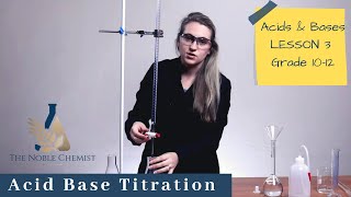 Acid Base Titration With Bromothymol Blue [upl. by Cumings778]