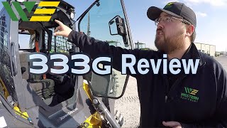 2018 John Deere 333G Skid Steer Walkaround Product Overview [upl. by Steady]