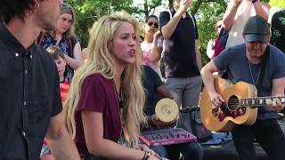 Shakira  Chantaje Live in Washington Square Park  En Vivo en Washington Square Park [upl. by Elleb774]