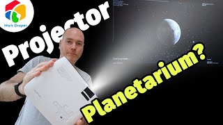 DIY Projector Planetarium  Apeman LC350 Projector Review [upl. by Ainahtan]