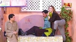 Zafri Khan and Khushboo With Iftikhar Thakur Stage Drama Kurian Tik Tok Full Comedy Clip 2019 [upl. by Madlin988]