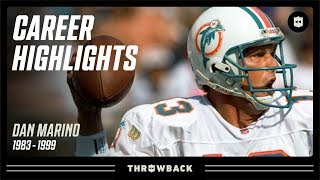 Dan Marinos quotQuick Releasequot Career Highlights  NFL Legends [upl. by Allehc]