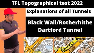 TFL topographical test 2022 Explanations of all tunnelsRotherhithe Black wallDartford tunnel [upl. by Maddocks815]