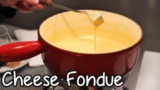 CHEESE FONDUE Authentic Family Recipe How Swiss People Make it [upl. by Gildus328]