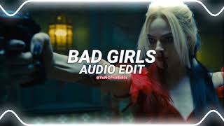 bad girls  mia edit audio [upl. by Tannenbaum23]