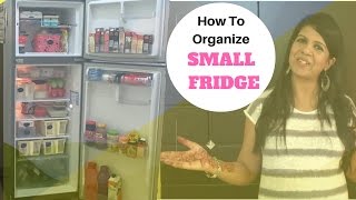 How To Organize a Fridge  Ideas To Organize Small Fridge [upl. by Raina855]