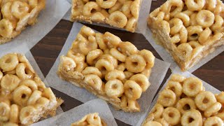 Cereal Bars Recipe 3Ingredient [upl. by Enella22]