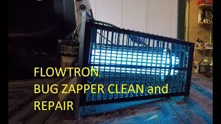 Cleaning and repairing a Flowtron Bug Zapper [upl. by Merri]