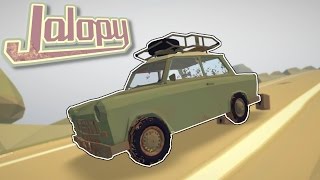 New Parts from Abandoned Car  Jalopy Ep 3  Lets play Jalopy Gameplay [upl. by Yemrots413]